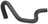 Gates 18552 HVAC Heater Hose - Throttle Body To Engine or Throttle Body To Pipe