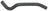 Gates 18630 HVAC Heater Hose - Throttle Body Inlet