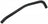 Gates 19142 HVAC Heater Hose - Valve-1 To Intake Manifold