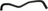 Gates 19144 HVAC Heater Hose - Valve-1 To Intake Manifold