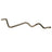 Gates 19201 HVAC Heater Hose - Heater - Left Side, Heater To Water Pump or Heater Valve To Water Pump
