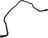 Gates 19246 HVAC Heater Hose - Pipe-1 To Reservoir or Reservoir (Lower)