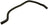 Gates 19433 HVAC Heater Hose - Heater Inlet