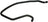 Gates 19440 HVAC Heater Hose - Heater Inlet