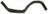 Gates 19473 HVAC Heater Hose - Heater Outlet