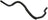 Gates 19511 HVAC Heater Hose - Heater Outlet