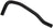 Gates 19527 HVAC Heater Hose - Heater Inlet