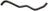 Gates 19577 HVAC Heater Hose - Heater Outlet