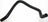 Gates 19762 HVAC Heater Hose - Valve To Intake Manifold (Upper)