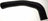 Gates 21372 Radiator Coolant Hose - Upper, Upper - Engine To Pipe or Upper - Radiator To Pipe