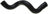 Gates 22135 Radiator Coolant Hose - Lower or Lower - Engine To Radiator