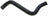 Gates 22403 Radiator Coolant Hose - Lower - Radiator To Pipe