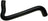 Gates 23098 Radiator Coolant Hose - Upper - Engine To Radiator