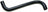 Gates 23450 Radiator Coolant Hose - Upper