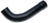 Gates 23563 Radiator Coolant Hose - Lower, Upper - Pipe To Radiator or Upper - Radiator To Pipe