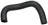 Gates 23945 Radiator Coolant Hose - Upper Rear