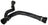 Gates 24083 Radiator Coolant Hose - Upper