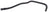 Gates 24481 Radiator Coolant Hose - Heater Inlet