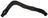 Gates 24493 Radiator Coolant Hose - Lower - Pipe To Engine