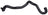 Gates 24733 Radiator Coolant Hose - Thermostat To Cylinder Head