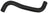 Gates 24823 Radiator Coolant Hose - Upper - Passenger Side