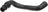 Gates 51638 Radiator Coolant Hose - Upper - Pipe To Engine or Upper - Pipe To Thermostat