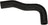 Gates 52052 Radiator Coolant Hose - Upper - Tee To Engine