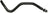 Gates 52090 HVAC Heater Hose - Heater Inlet