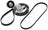 Gates 90K-38485B Serpentine Belt Drive Component Kit