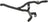 Gates HHA149 HVAC Heater Pipe - Coolant Tube - To Water Pump