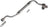 Gates TL168 Turbocharger Oil Return Line - Front