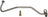 Gates TL264 Turbocharger Oil Supply Line - Right