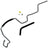 Gates 352708 Power Steering Return Line Hose Assembly - Gear To Cooler