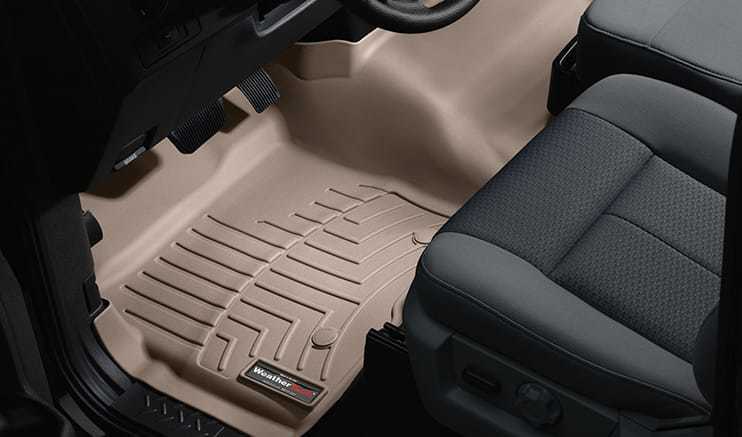 WeatherTech Comfort Mat-Stone DESIGN-BLACK