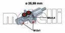Metelli 05-0733 Brake Master Cylinder