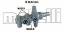 Metelli 05-0810 Brake Master Cylinder