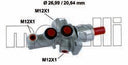 Metelli 05-0858 Brake Master Cylinder