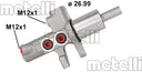 Metelli 05-0890 Brake Master Cylinder