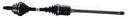 Metelli 17-0925 CV Axle Assembly - Front Right