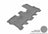 MAXpider Rubber Floor Mats for 2013 2012 2011 2010 2009 2008 2007 Acura MDX [Covers Rear (3rd) Row, Gray] L1AC00031501
