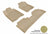 MAXpider Rubber Floor Mats for 2018 2017 2016 2015 2014 2013 Acura RDX [Covers Front & Rear Row, Tan] L1AC00501502