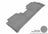 MAXpider Rubber Floor Mats for 2018 2017 2016 2015 2014 2013 Acura RDX [Covers Rear (2nd) Row, Gray] L1AC00521501