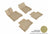 MAXpider Rubber Floor Mats for 2020 2019 2018 2017 2016 2015 2014 Acura RLX [Covers Front & Rear Row, Tan] L1AC00701502
