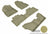 MAXpider Rubber Floor Mats for 2020 2019 2018 2017 Acura MDX [Covers Front & Both Rear Rows, Tan] L1AC01301502
