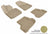 MAXpider Rubber Floor Mats for A3/A3 Quattro [Covers Front & Rear Row, Tan] L1AD00501502