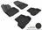 MAXpider Rubber Floor Mats for A3/A3 Quattro [Covers Front & Rear Row, Black] L1AD00501509