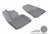 MAXpider Rubber Floor Mats for A3/A3 Quattro [Covers Front Row, Gray] L1AD00511501
