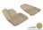 MAXpider Rubber Floor Mats for A3/A3 Quattro [Covers Front Row, Tan] L1AD00511502