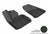 MAXpider Rubber Floor Mats for A3/A3 Quattro [Covers Front Row, Black] L1AD00511509