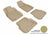 MAXpider Rubber Floor Mats for 2011 2010 2009 2008 2007 2006 Audi A6 [Covers Front & Rear Row, Tan] L1AD00601502